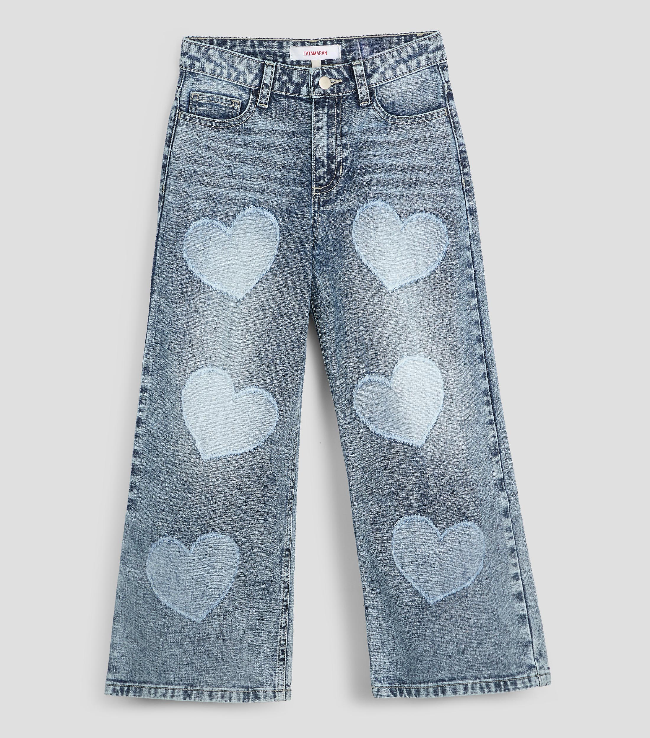 Jeans wideleg Niña